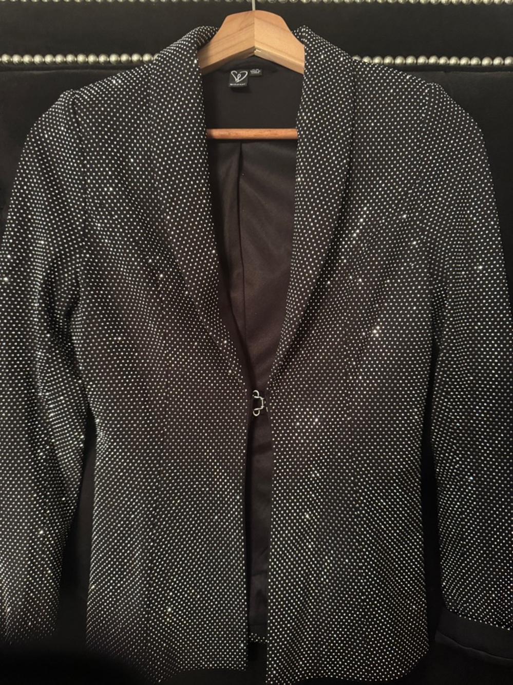 Windsor Black rhinestone Jacket